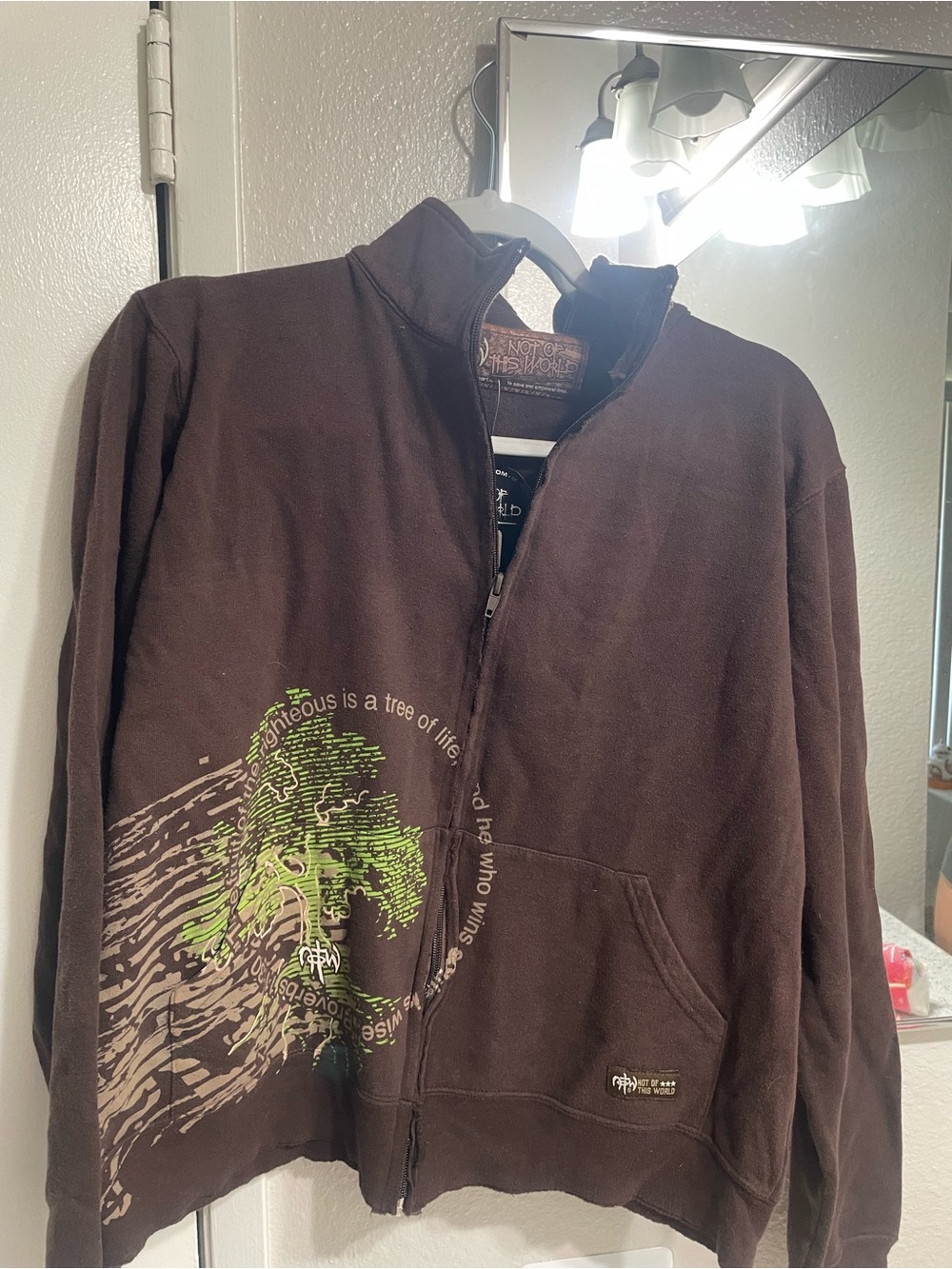 Jesus sweater “Not of this world”
